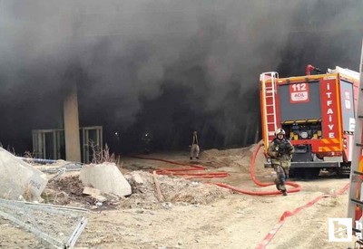 Etimesgut'ta yangın son dakika: İnşaat halindeki bina yandı