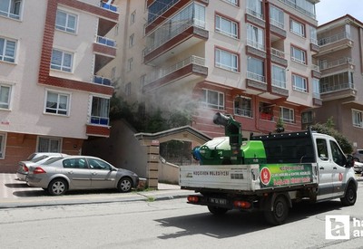 Keçiören Belediyesi ilçe genelinde ilaçlama mücadelesi başlattı