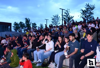 Kahramankazan Belediyesi Final Four finali heyecanını dev ekranda yaşattı