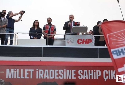 Mansur Yavaş Kızılay'da Millet İradesine Sahip Çıkıyor mitinginde konuştu