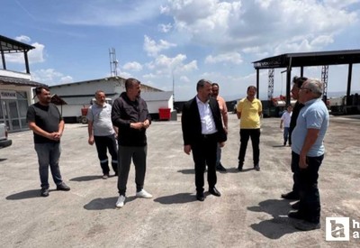 Pursaklar Belediye Başkanı Çetin, kurban pazar alanlarını denetledi