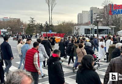 Ankara'nın 'sosyal medyada ünlü' hareketi: Bir trafik olayından çok fazlası