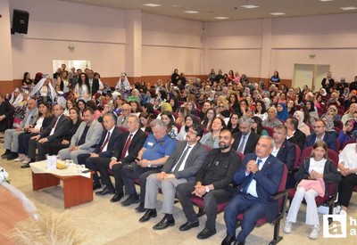 Kahramankazan'da yıl sonu el sanatları sergisi düzenledi.