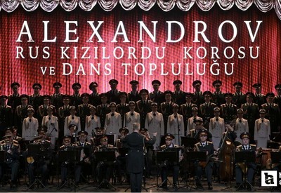 Rus Kızılordu Korosu'ndan başkentte unutulmaz konser