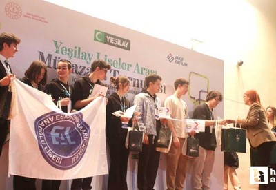 Yeşilay Liseler Arası Münazara Turnuvası Ankara'da düzenlendi