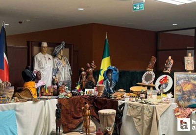 Afrika kültürü Ankara'da Millet Kütüphanesi'nde ziyarete açıldı
