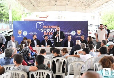 Pursaklar Belediyesi'nin düzenlediği programda vatandaş sordu Başkan Çetin cevap verdi!