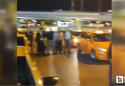 Yenimahalle'de taksiciler arasında bıçaklı kavgada 1 taksici ağır yaralandı