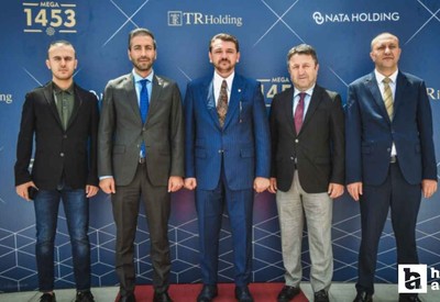 Ankaragücü Başkanı Tekin ve yönetim kurulu, MEGA 1453 projesi lansmanına katıldı