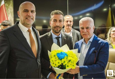 Koray Aydın'dan Ankaragücü'ne hayırlı olsun ziyareti