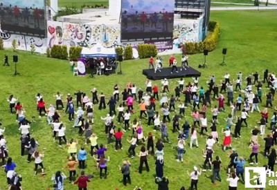 Başkentli kadınlar ABB etkinliğinde 'dünya rekoru' için bir araya geldi