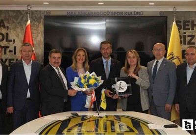 CHP heyetinden Ankaragücü'ne hayırlı olsun ziyareti