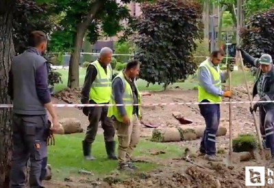ABB, Güvenpark'ta yeşil alan zenginleştirme çalışması yaptı