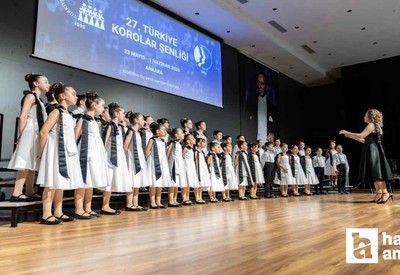 Ankara'da düzenlenen Türkiye Korolar Şenliği kulakların pasını sildi