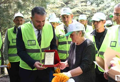 Pursaklar Belediyesi  çöp toplama etkinliğiyle farkındalık oluşturdu