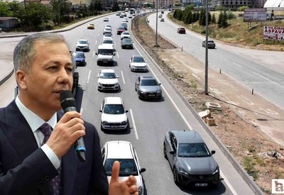 Bakan Yerlikaya: 'Arefe günü 863 trafik kazası meydana geldi'