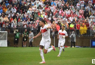 Türkiye özel maçta ABD'yi deplasmanda 2-1 ile geçti