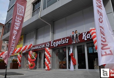 Kahramankazan Belediyesi Engelsiz Kafe gece yarısına kadar açık kalacak
