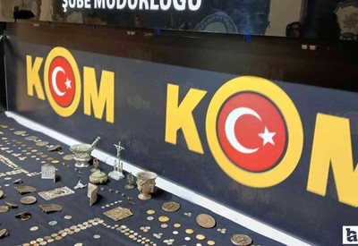 Ankara'da düzenlenen tarihi eser operasyonunda 3 kişiye gözaltı!