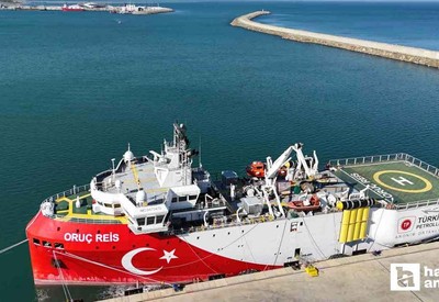Somali Cumhurbaşkanı Mohammud, Oruç Reis araştırma gemisini ziyaret etti