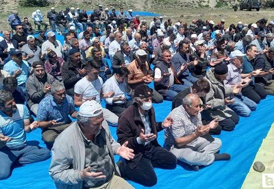 Beypazarlılar hep bir ağızdan yağmur duası etti