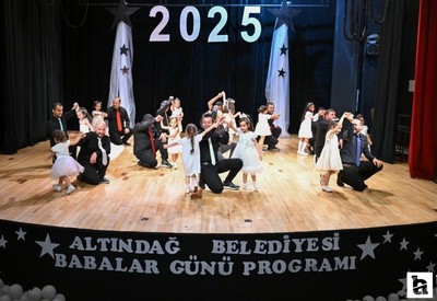 Altındağ Belediyesi Babalar Günü kutlama programı renkli anlara sahne oldu
