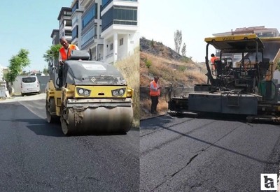 Altındağ Belediyesi ilçe genelinde asfalt mesaisine başladı