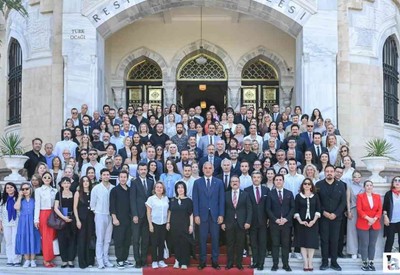 Kültür ve Turizm Bakanlığı Güzel Sanatlar Genel Müdürlüğü Anıtkabir'i ziyaret etti