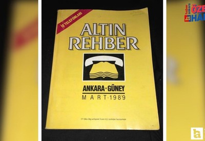 Ankara'da bir dönem insanlar aradığını bu kitapçıkta buluyordu: Altın Rehber'in mazisi