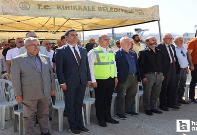 ABB'nin Kırıkkale'de kuracağı gasilhane ve mezarlık hizmet binasının temeli atıldı