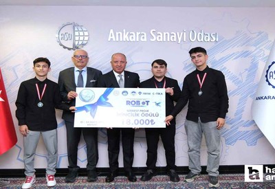 MEB Robot Yarışması’nda Dünya 2’ncisi ASO'dan çıktı!