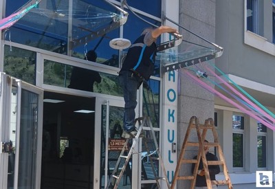 Pursaklar Belediyesinden Nezaket Okullarında bakım ve onarım mesaisi