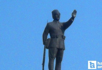 Ankara'ya buradan girerseniz 22 metrelik heykel göreceksiniz: İşte ifade ettiği anlam