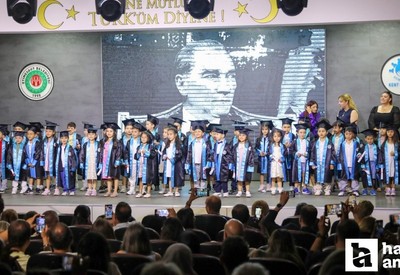 Etimesgut Belediyesi kreşleri için hafta boyunca mezuniyet kutlamaları yapıldı