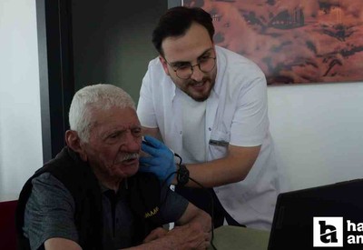 Etimesgut Belediyesi işitme kaybının erken tespiti için yaşlı bireylere frekans testi yaptı