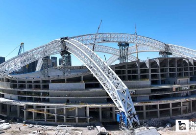 Dünyanın en uzun çelik çatılı 3'üncü stadyumu Ankara'ya inşa ediliyor
