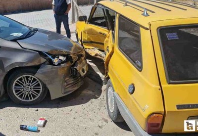 Çorum'da iki otomobil çarpıştı, 3 kişi yaralandı!