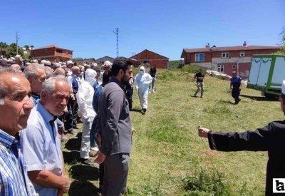 Çankırı'da kene sebebi ile hayatını kaybeden kadın defnedildi