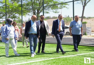 Etimesgut Belediye Başkanı Beşikcioğlu, parklardaki çalışmaları denetledi
