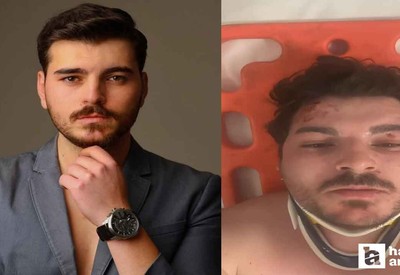TEM otoyolu Ankara istikametinde darp edilen ünlü oyuncu: 'Ölecektim'