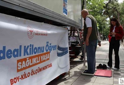 Sağlık Bakanlığı'nın kilo ölçüm kampanyasına 5 milyon kişi katıldı