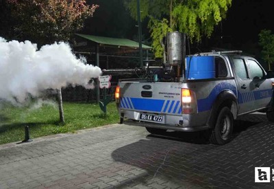 Keçiören Belediyesi haşerelerle ve sineklerle mücadele ediyor
