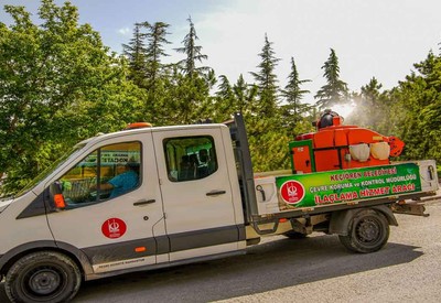Keçiören Belediyesi'nden haşere ve sineklerle karşı 3 boyutlu temizlik
