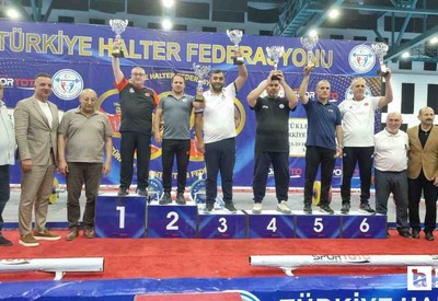 Türkiye Halter Şampiyonası'nda ASKİ Spor şampiyonluğa ambargo koydu