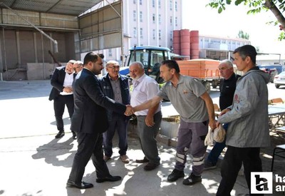 Kahramankazan Belediye Başkanı Çırpanoğlu çiftçileri ziyaret etti