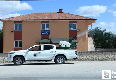 Kahramankazan Belediyesi sivrisinek ve haşere ile mücadeleyi sürdürüyor