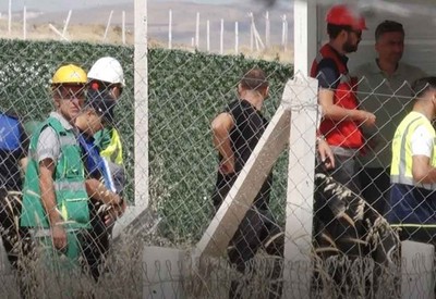 Polatlı'da hobi bahçesi yıkımı sahiplerince engellendi