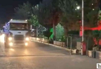 Sincan Belediyesi'nden Bolu'daki orman yangınına su tankeri desteği