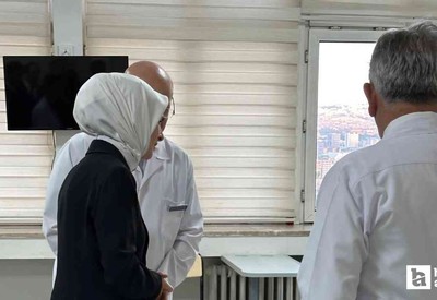 Bakan Göktaş metan gazından zehirlenip Ankara'ya sevk edilen askerleri ziyaret etti