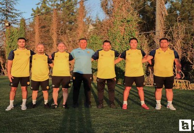 Mustafa Kaplan ve ekibinden Beştepe pozu!
